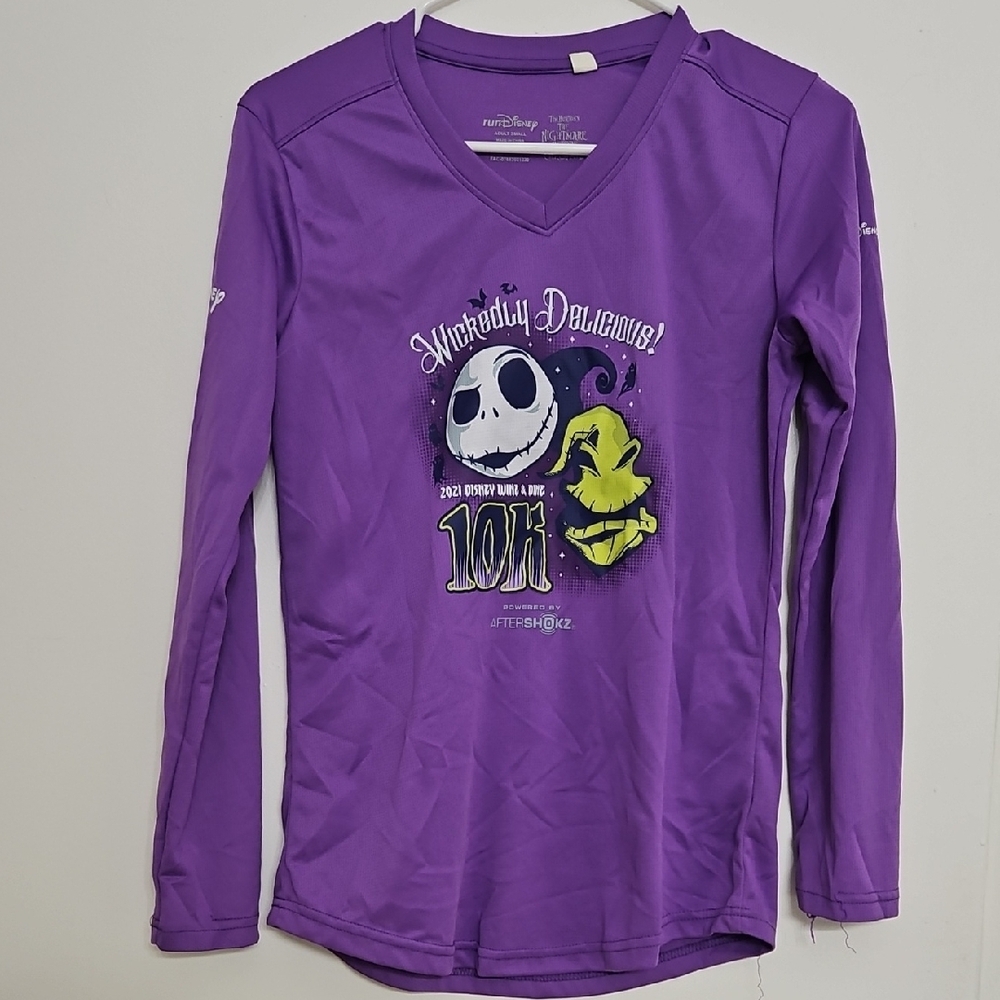 Purple Nightmare Before Christmas Womens Shirt